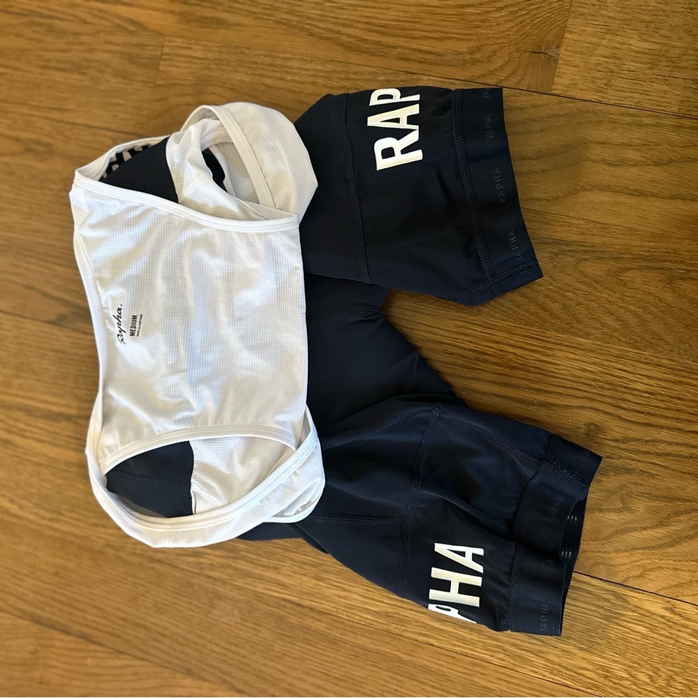 Rapha Men’s MEDIUM Pro Team Training Bib Short DARK NAVY